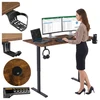 Poland Elektrinis žaidimų stalas „SHADOW GAMER RUSTIC“, 140 cm