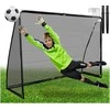 Poland Futbolo vartai 180 X 120 cm FORTE juodi