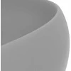 Prabangus praustuvas, matinis pilkas, 40x15cm, keramika