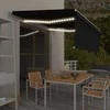 Rankiniu būdu ištraukiama markizė, antracito, 4,5x3m