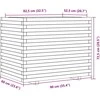 Sodo lovelis, 90x60x72,5cm, impregnuota pušies mediena
