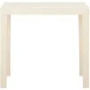 Sodo stalas, baltos spalvos, 79x65x72cm, plastikas