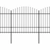 Sodo tvora su iečių viršug., juoda, (1,5-1,75)x15,3m, plienas