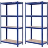 Songmics 2 rūsio lentynų rinkinys 160 cm aukščio