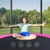 Songmics Rundes Gartentrampolin Ø 183 cm mit Sicherheitsnetz