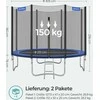 Songmics Batutas Ø 305 cm juodai mėlynas