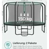 Songmics Didelis batutas Ø 366 cm su vidiniu tinklu
