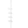 Songmics Dušo lentyna 85-305 cm Balta