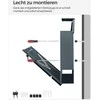 Songmics Pašto dėžutė su laikraščių skyriumi