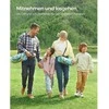 Songmics Picknickdecke 200 x 200 cm grau mit tropischem Farn