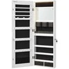 Songmics Sieninė spintelė su veidrodžiu per visą ilgį