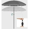 Songmics Skėčiai Ø 160 cm sulankstomi