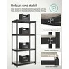 Songmics Stovinti lentyna 40 x 80 x 160 cm su 4 reguliuojamomis lentynomis