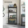 Songmics Stovinti lentyna 40 x 80 x 160 cm su 4 reguliuojamomis lentynomis