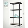 Songmics Stovinti lentyna 40 x 80 x 160 cm su 4 reguliuojamomis lentynomis