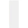 Šoninė spintelė su LED, balta, 77x34x100cm, apdirbta mediena