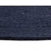 Stalo kilimėliai, 4vnt., tamsiai mėlyni, 38cm, džiutas, apvalūs