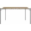Stoginė, taupe spalvos, 4x3m, audinys ir plienas, 180g/m²