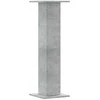 Stovai augalams, 2vnt., betono, 30x30x95cm, apdirbta mediena