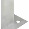 Stulpų pagrindai, 4vnt., galvanizuotas metalas, 71mm