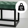 Mville Sėdimoji sofa Polson Velvet Juodas 120 cm