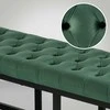 Mville Sėdimoji sofa Polson Velvet Juodas 120 cm