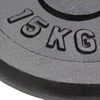 Svoriai, 2vnt., 2x15kg, ketus