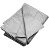 Tentas, pilkos spalvos, 4x8m, 180g/m²