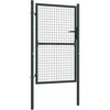 Tinkliniai sodo vartai, pilki, 100x250cm, galvanizuotas plienas