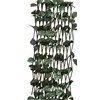 Treliažai-tvoros, 5vnt., 180x60cm, gluosnis, su lapais