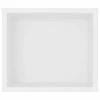 TV staliukas Pakabinama TV spintelė, balta, 100x30x26,5cm, mediena