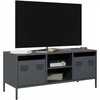 TV staliukas Televizoriaus spintelė, antracito, 101,5x39x43,5cm, plienas
