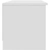 TV staliukas Televizoriaus spintelė, balta, 102x35,5x36,5cm, mediena