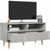 TV staliukas Televizoriaus spintelė, betono, 90x40x48,5cm, apdirbta mediena
