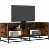 TV staliukas Televizoriaus spintelė, dūminė, 120,5x40x46cm, mediena/metalas