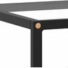 TV staliukas Televizoriaus spintelė, juoda, 100x40x40cm, su grūdintu stiklu