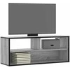 TV staliukas Televizoriaus spintelė, pilka, 100x31x39,5cm, mediena/metalas