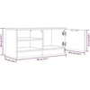 TV staliukas Televizoriaus spintelės, 2vnt., ąžuolo, 80x35x36,5cm, mediena
