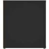 TV staliukas Televizoriaus spintelės, 2vnt., juodos, 80x31,5x36cm, mediena
