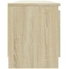 TV staliukas TV spintelė su LED apšvietimu, ąžuolo spalvos, 120x30x35,5cm