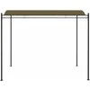 Uždanga nuo saulės, taupe spalvos, 3x2,4m, 180g/m²