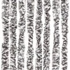 Užuolaida nuo vabzdžių, ruda ir kreminė, 90x220 cm, šenilis