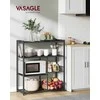 Vasagle Küchenregal mit 2 Metallkörben und Haken
