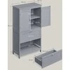 Vasagle Badezimmerschrank mit 2 Türen und 2 Schubladen