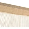 Virvelinės užuolaidos, 2vnt., 100x250cm, smėlio spalvos