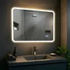 Vonios veidrodis Jericho 60x80 su „Bluetooth“