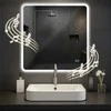 Vonios veidrodis Jericho 80x80 su „Bluetooth“