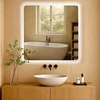 Vonios veidrodis Jericho 80x80 be Bluetooth