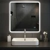 Vonios veidrodis Jericho 80x80 su „Bluetooth“