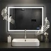 Vonios veidrodis Jaffrey 50x70 su „Bluetooth“